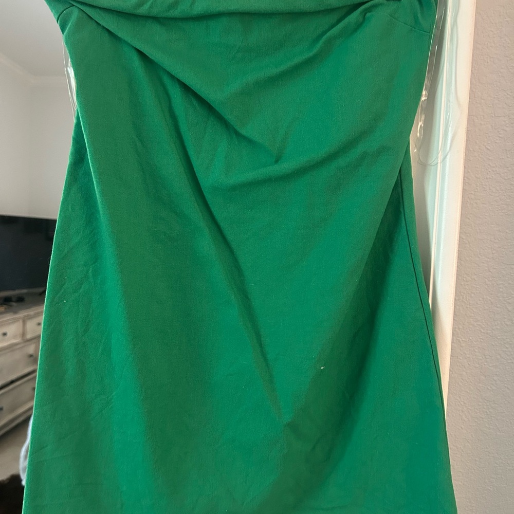 PacSun Strapless Green Dress